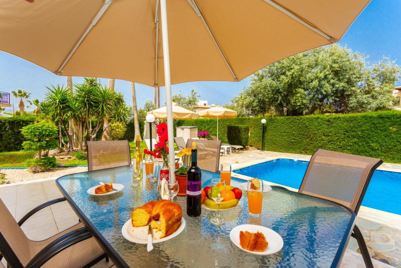Villa Halima Alexandros Полис Экстерьер фото