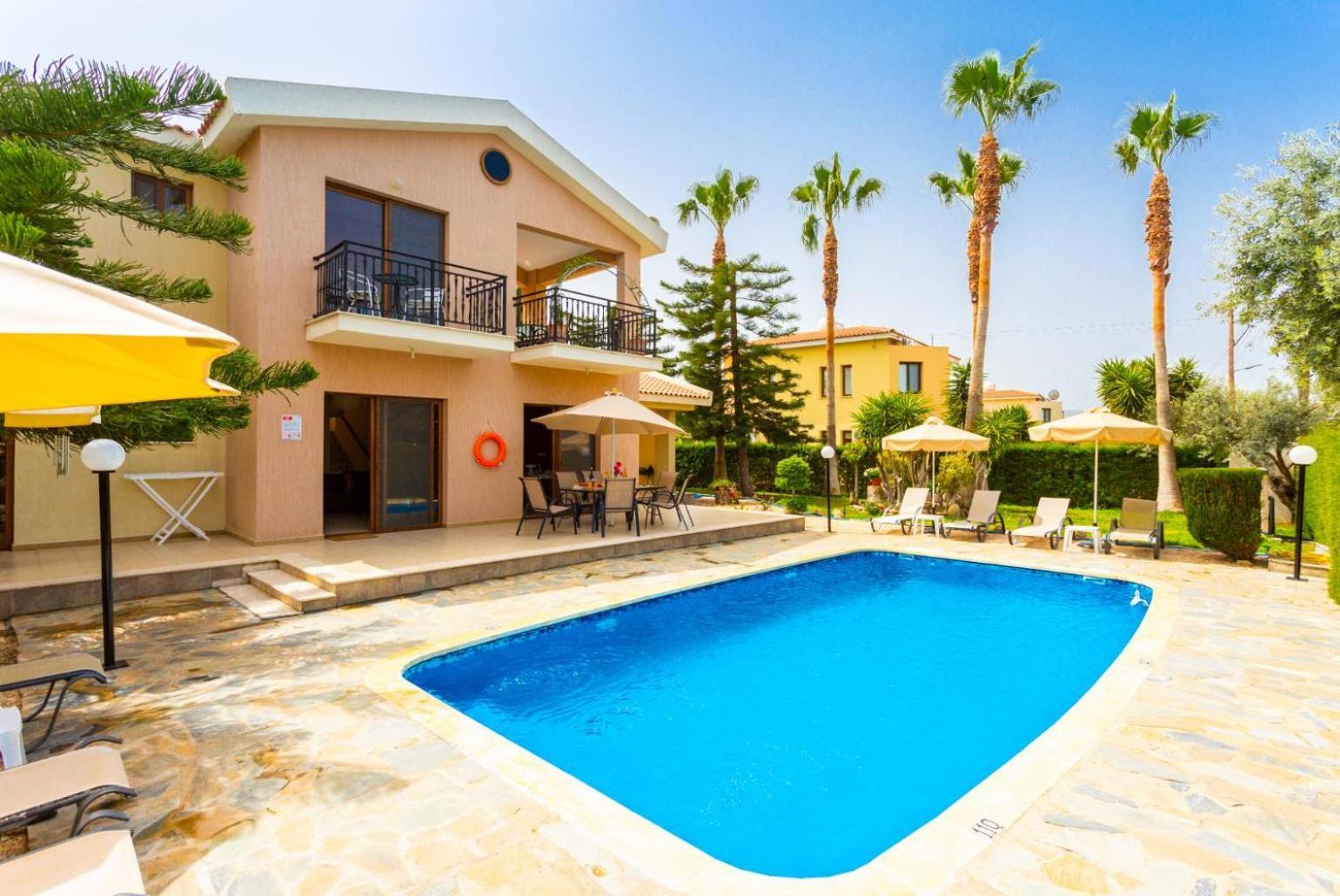 Villa Halima Alexandros Полис Экстерьер фото